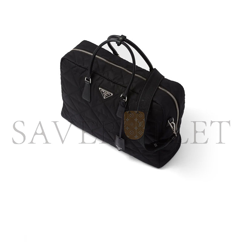 PRADA QUILTED RE-NYLON TRAVEL BAG 2VA009 (45*30.5*15cm)